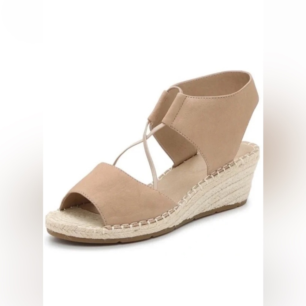 Eileen Fisher Agnes Espadrille Wedge Sandals – size 7 $198